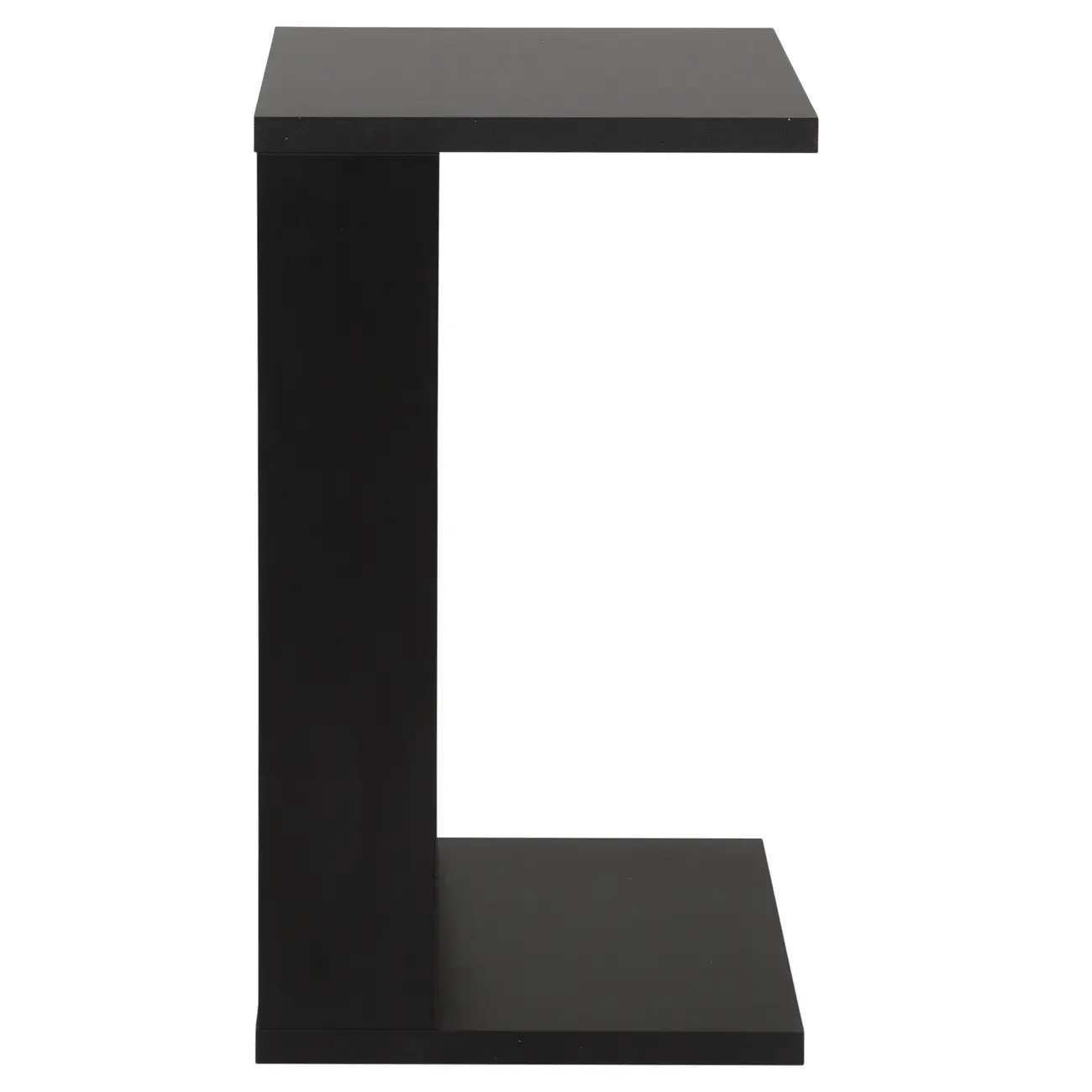 ITABLE MESA LATERAL 36 CM X 38 CM - PRETO - Foto 1