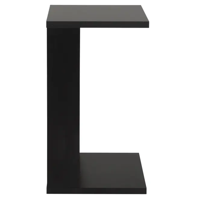 ITABLE MESA LATERAL 36 CM X 38 CM - PRETO - Foto 1