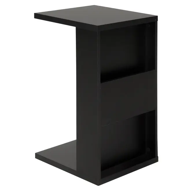 ITABLE MESA LATERAL 36 CM X 38 CM - PRETO - Foto 4