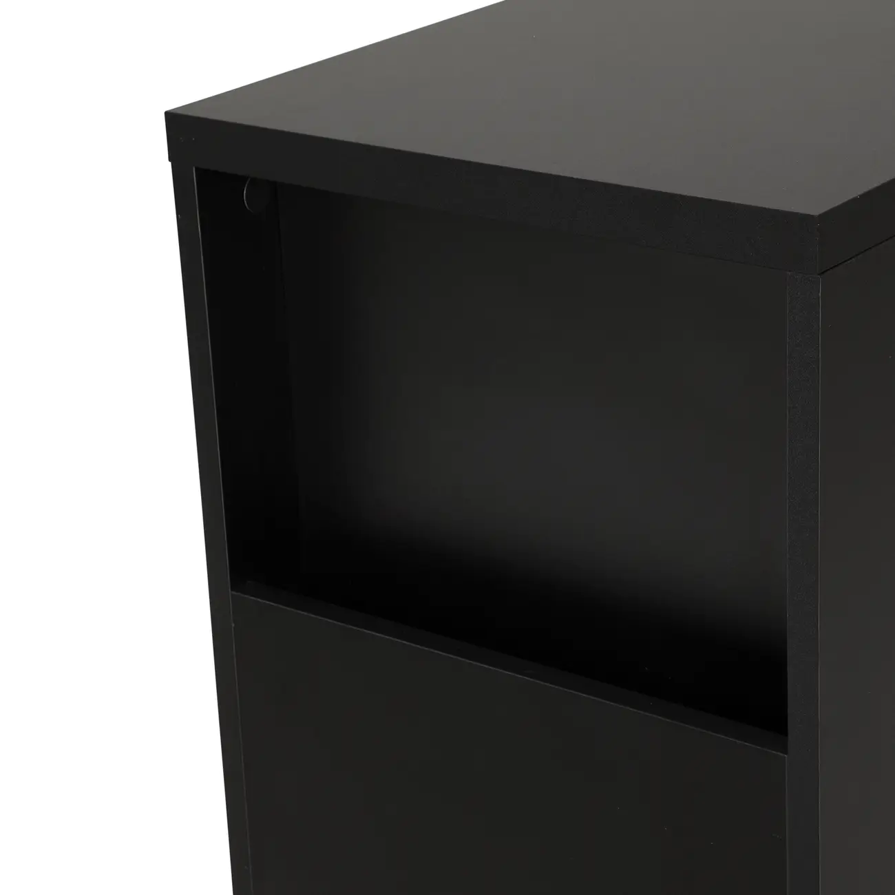 ITABLE MESA LATERAL 36 CM X 38 CM - PRETO - Foto 5