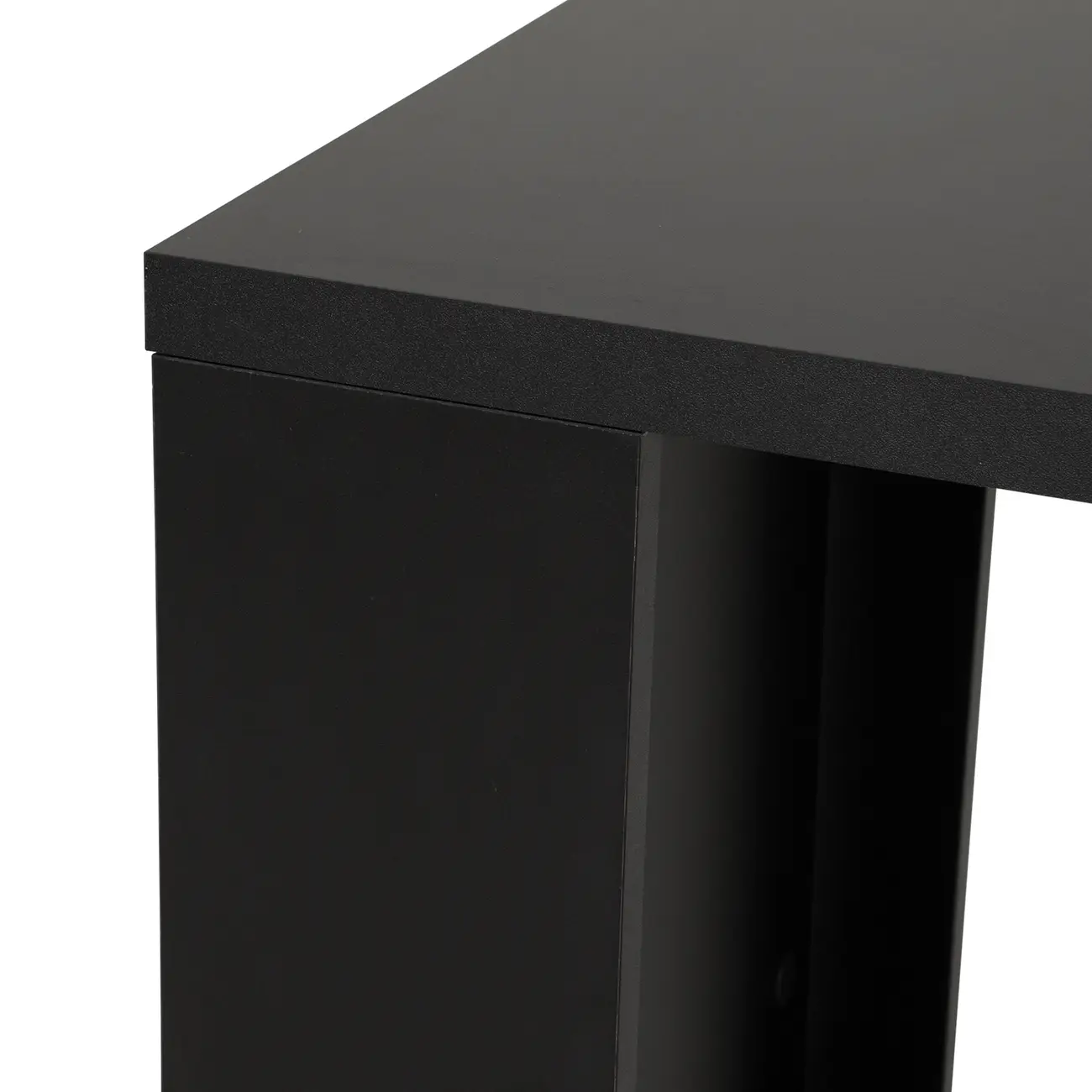 ITABLE MESA LATERAL 36 CM X 38 CM - PRETO - Foto 6