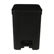 LIXEIRA COM PEDAL 12 L TRIUM - PRETO - Foto 1