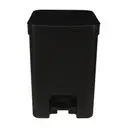 PRETO - LIXEIRA COM PEDAL 12 L TRIUM