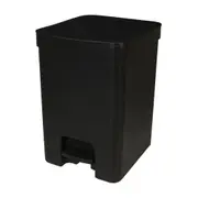 LIXEIRA COM PEDAL 12 L TRIUM - PRETO - Foto 3