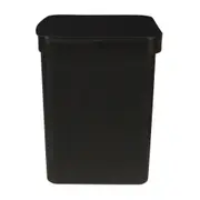 LIXEIRA COM PEDAL 12 L TRIUM - PRETO - Foto 4