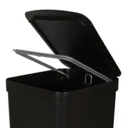 LIXEIRA COM PEDAL 12 L TRIUM - PRETO - Foto 5