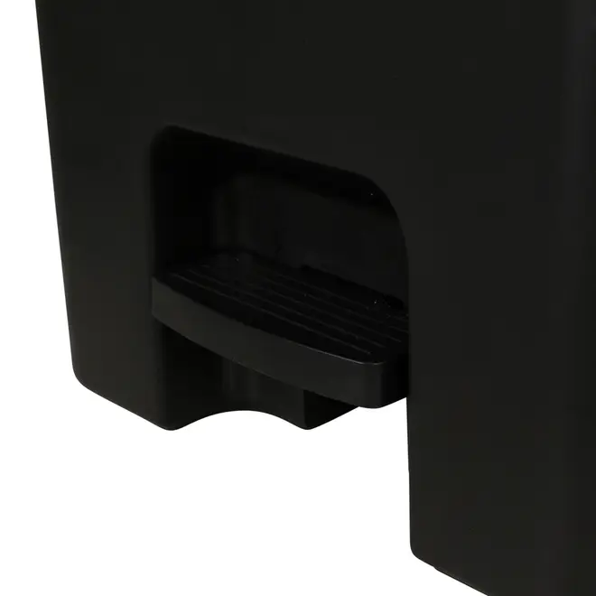 LIXEIRA COM PEDAL 12 L TRIUM - PRETO - Foto 6