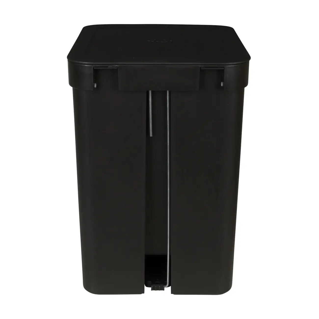 LIXEIRA COM PEDAL 12 L TRIUM - PRETO - Foto 7