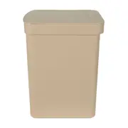 LIXEIRA COM PEDAL 12 L TRIUM - CAMELO - Foto 4
