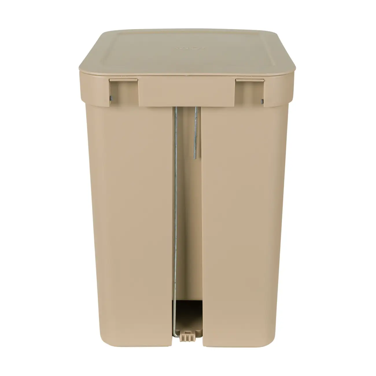 LIXEIRA COM PEDAL 12 L TRIUM - CAMELO - Foto 7