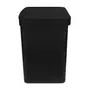 LIXEIRA COM PEDAL 20 L TRIUM - PRETO - Foto 4