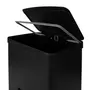 LIXEIRA COM PEDAL 20 L TRIUM - PRETO - Foto 5
