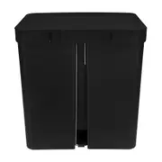 LIXEIRA COM PEDAL 20 L TRIUM - PRETO - Foto 7