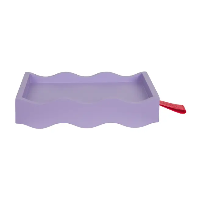 BANDEJA 36 CM X 26 CM NAONDA - LILÁS - Foto 1