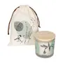 VELA PERFUMADA POTE PALO SANTO DELINEAR - OFF WHITE/ MULTICOR - Foto 1
