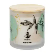 VELA PERFUMADA POTE PALO SANTO DELINEAR - OFF WHITE/ MULTICOR - Foto 3