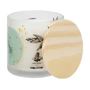 VELA PERFUMADA POTE PALO SANTO DELINEAR - OFF WHITE/ MULTICOR - Foto 4