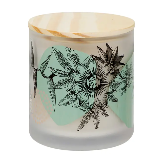 VELA PERFUMADA POTE PALO SANTO DELINEAR - OFF WHITE/ MULTICOR - Foto 5
