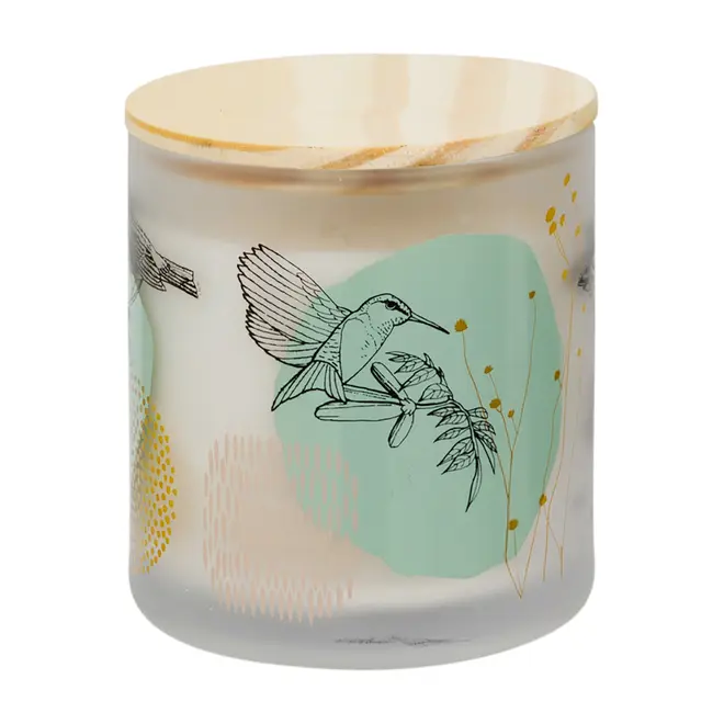 VELA PERFUMADA POTE PALO SANTO DELINEAR - OFF WHITE/ MULTICOR - Foto 7