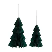 ADORNO ÁRVORE DE NATAL ALLURE FOLDING 15 CM - MALAQUITA - Foto 4