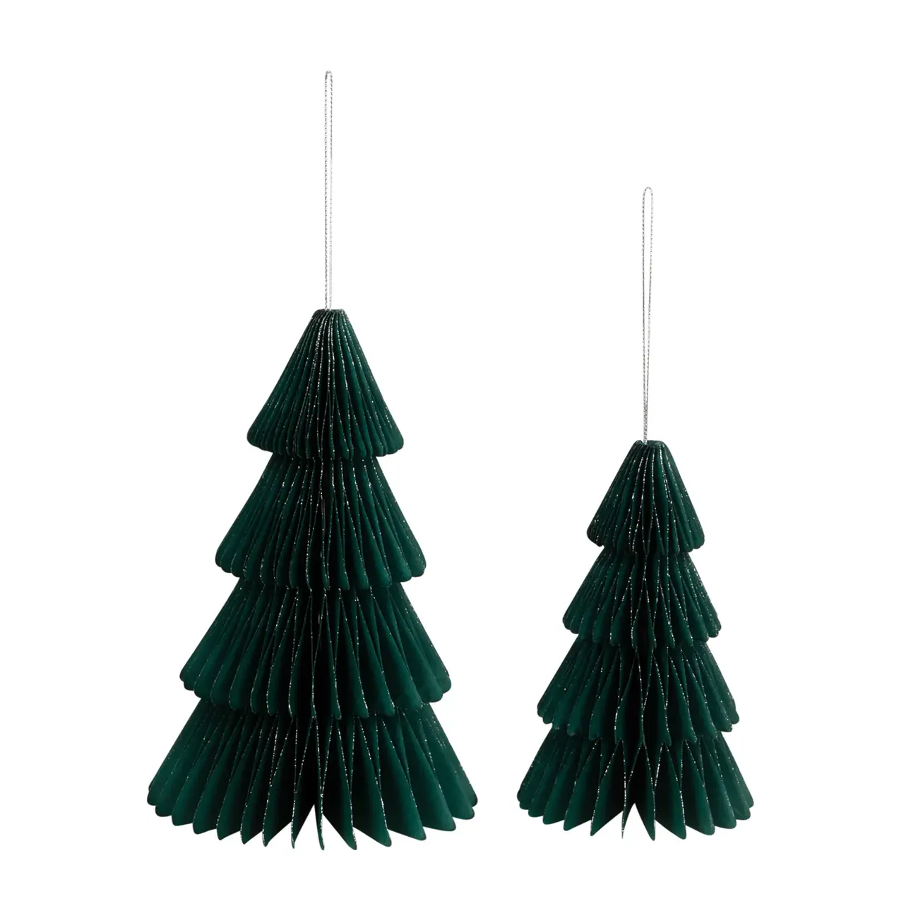 ADORNO ÁRVORE DE NATAL ALLURE FOLDING 15 CM - MALAQUITA - Foto 4