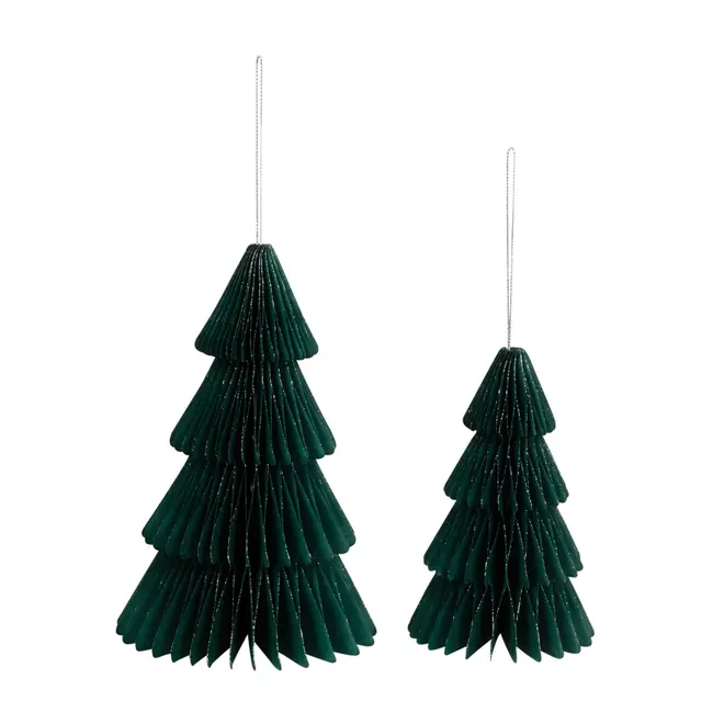 ADORNO ÁRVORE DE NATAL ALLURE FOLDING 15 CM - MALAQUITA - Foto 4