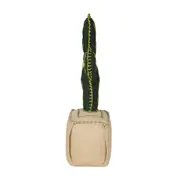 PESO PARA PORTA 25 CM X 8 CM MANDACARU - VERDE ESCURO/CAQUI - Foto 3