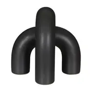 ADORNO MESA 15 CM ARC DOMUS - PRETO - Foto 1