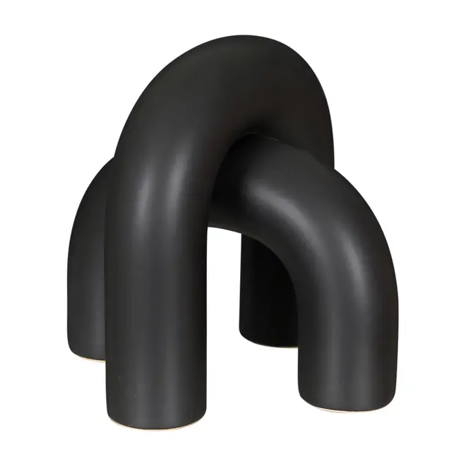 ADORNO MESA 15 CM ARC DOMUS - PRETO - Foto 2