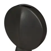 ADORNO MESA 18 CM ANTHROPOS - PRETO - Foto 4
