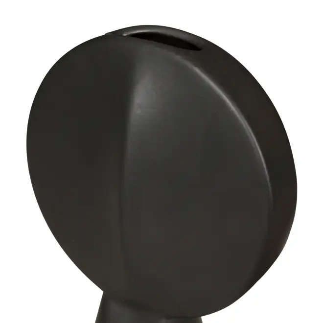 ADORNO MESA 18 CM ANTHROPOS - PRETO - Foto 4
