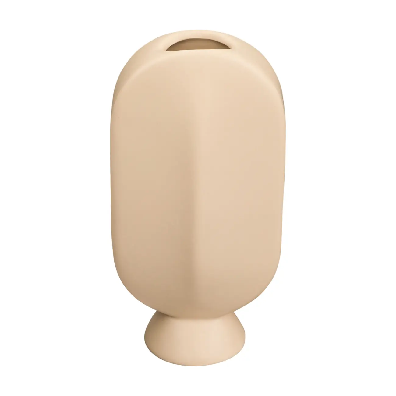 ADORNO MESA 18 CM ANTHROPOS I - AREIA - Foto 1