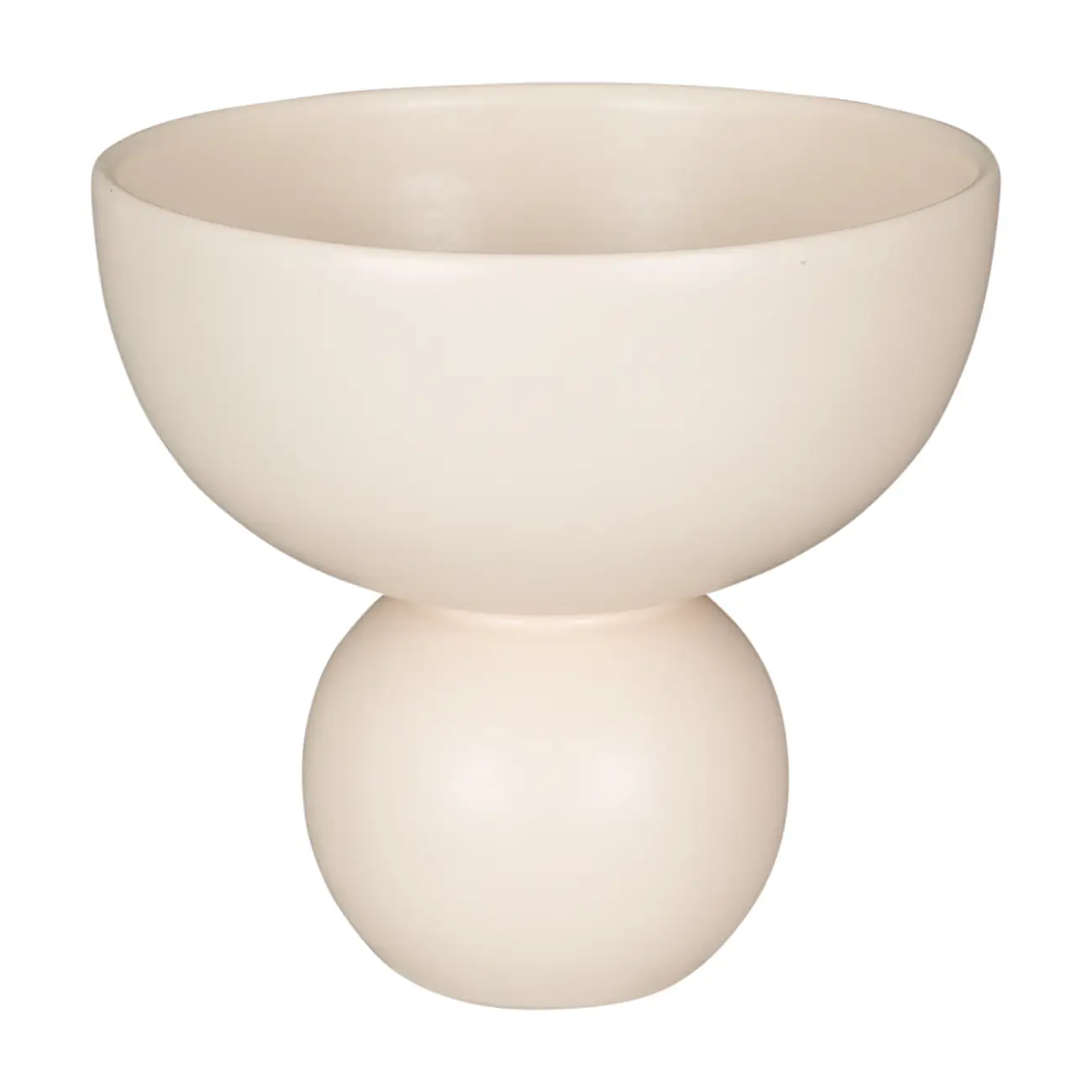 CENTRO DE MESA 18 CM YPOS - CREAM - Foto 1