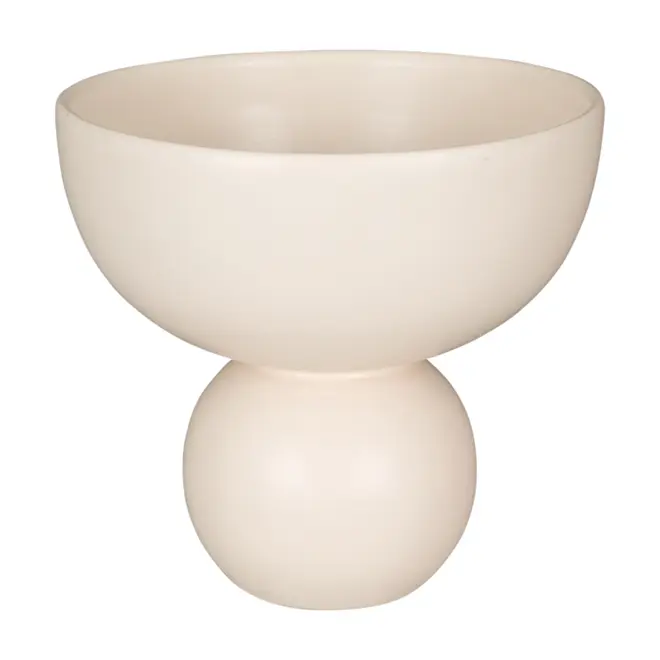 CENTRO DE MESA 18 CM YPOS - CREAM - Foto 1