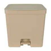 LIXEIRA COM PEDAL 20 L TRIUM - CAMELO - Foto 1