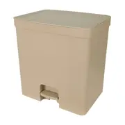 LIXEIRA COM PEDAL 20 L TRIUM - CAMELO - Foto 3