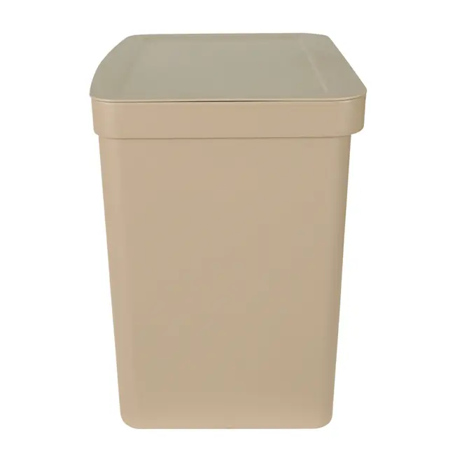 LIXEIRA COM PEDAL 20 L TRIUM - CAMELO - Foto 4
