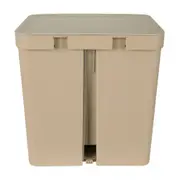 LIXEIRA COM PEDAL 20 L TRIUM - CAMELO - Foto 7