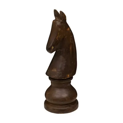 ADORNO MESA CAVALO 22 CM XEQUE-MATE