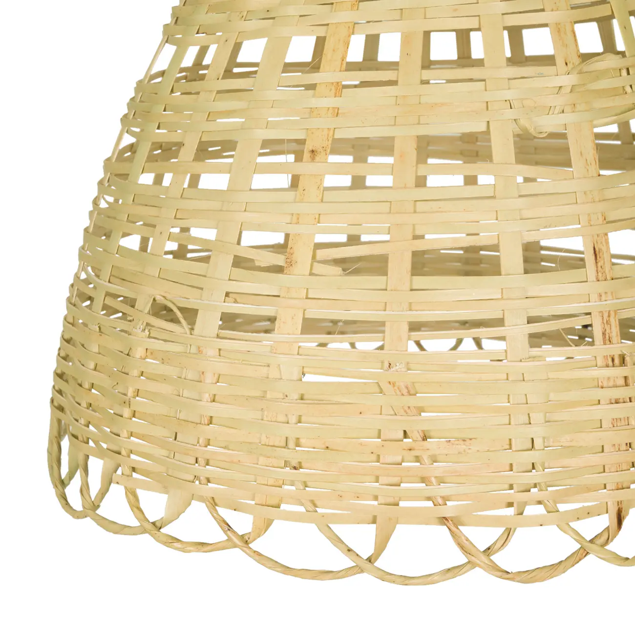 CÚPULA DE TETO 25 CM X 22 CM BURITI - FIBRA CLARA - Foto 2