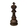 ADORNO MESA REI 22 CM XEQUE-MATE - ENCERADO CASTANHO - Foto 2