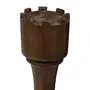 ADORNO TORRE 22 CM XEQUE-MATE - ENCERADO CASTANHO - Foto 2