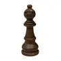 ADORNO BISPO 22 CM XEQUE-MATE - ENCERADO CASTANHO - Foto 1