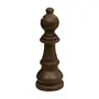 ADORNO BISPO 22 CM XEQUE-MATE - ENCERADO CASTANHO - Foto 3