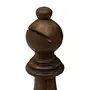 ADORNO BISPO 22 CM XEQUE-MATE - ENCERADO CASTANHO - Foto 5