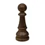 ADORNO PEÃO 22 CM XEQUE-MATE - ENCERADO CASTANHO - Foto 1
