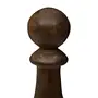 ADORNO PEÃO 22 CM XEQUE-MATE - ENCERADO CASTANHO - Foto 2