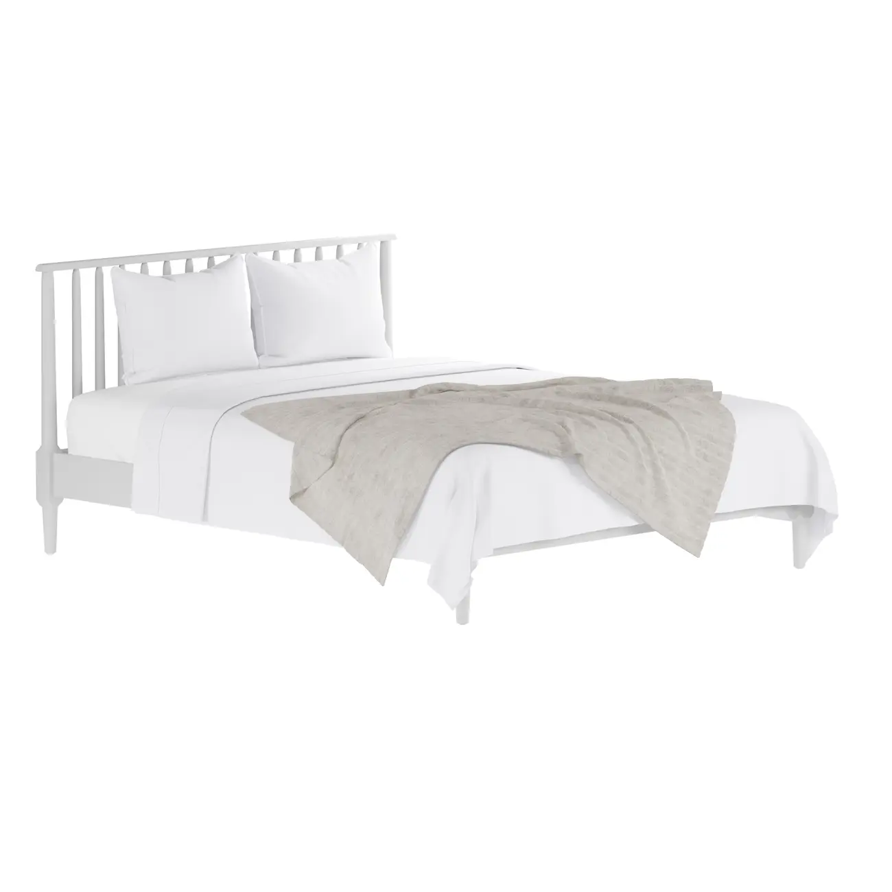 MANTA DE SOLTEIRO 1,50 M X 2,30 M MÖNCH - CINZA CLARO - Foto 4