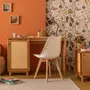 ESCRIVANINHA 1 PORTA COM PALHINHA 1,20 M X 52 CM PALHANDI - AMÊNDOA/NATURAL - Foto 13