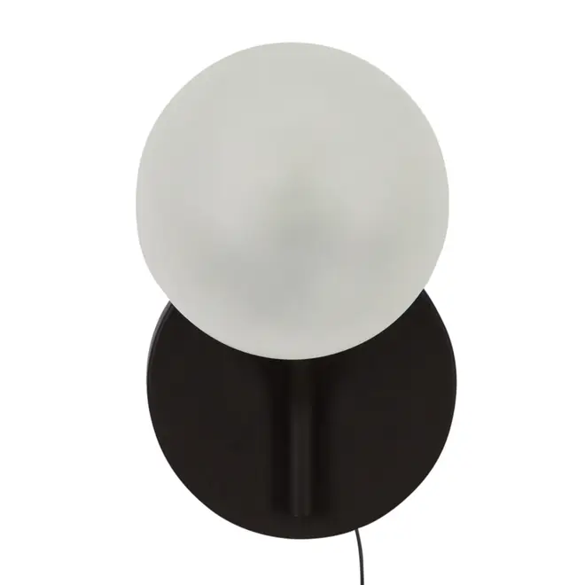 LUMINÁRIA DE PAREDE BUNCHY - PRETO/BRANCO - Foto 3